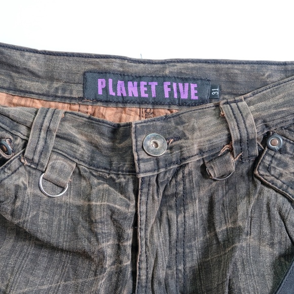 Planet Five bondage cargo Multipocket pants (japan) - Picture 7 of 7